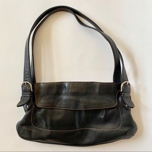 Christopher Kon Black Leather Bag